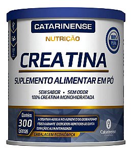 Creatina Catarinense Nutricao Po Sabor Neutro 300 g