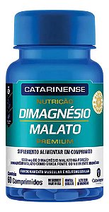 Dimagnesio Malato Premium Catarinense Nutricao 60 caps
