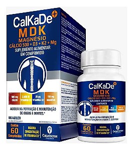 Calkade MDK Catarinense 60 Comprimidos Sabor Sem sabor