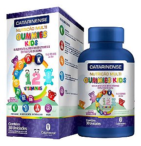 Multi Polivitamínico Gummy Catarinense Vitamina B12 D K B6