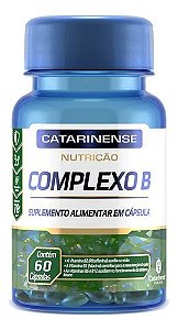 Vitaminas Complexo B Catarinense Pharma - 60 Cápsulas Sabor Sem sabor