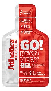 Go! Gel Recovery (display Com 10 Sachês De 30g) Morango