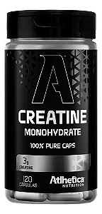 100% Creatina Monohydratada Atlhetica Nutrition 120 Capsulas