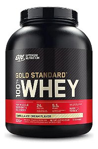 Optimum Nutrition - Gold Standard 100% Whey - 2,27kg - Sabor Baunilha