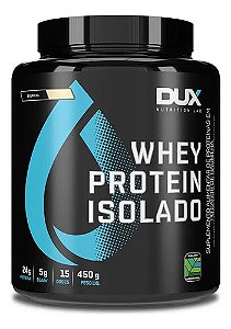 WHEY PROTEIN ISOLADO DUX 450G - BAUNILHA