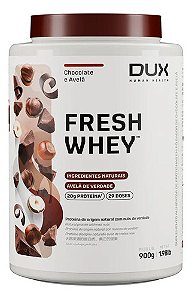 FRESH WHEY DUX 900G - CHOCOLATE BELGA E AVELA