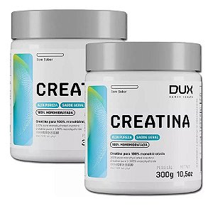 KIT 2 CREATINA DUX MONOHIDRATADA 300G