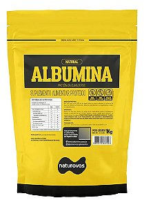 ALBUMINA SABOR NATURAL BAG 1KG - Naturovos