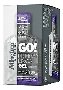 GO! ENERGY NOW GEL CAFEINA (C/ 10 SACHES DE 30G) GUARANA COM ACAI