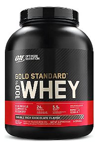 Gold Standard 100% Whey Protein 2,27kg Optimum Nutrition Sabor Double Rich Chocolate