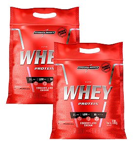 KIT 2 NUTRIWHEY COOKIES 900G POUCH