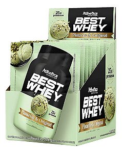 BEST WHEY (DISPLAY C/15 SACHETS DE 37G) PISTACHE & ORIGINAL