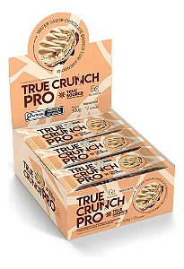 WAFER TRUE CRUNCH PRO CHOCOLATE BRANCO COM AMENDOIM DISPLAY C/ 12UNID 300G