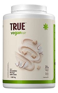 TRUE VEGAN CHOCOLATE BRANCO COM COCO 1810G
