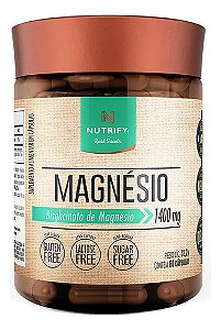 MAGNESIO BISGLICINATO - 60 CAPS - NUTRIFY