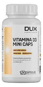 VITAMINA D3 - 120 CAPS - DUX NUTRITION