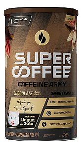 SUPERCOFFEE 3.0 - LINGUA DE GATO 380G - CAFFEINE ARMY