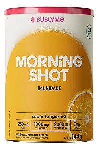 MORNING SHOT 2.0 - TANGERINA 144G - SUBLYME - CAFFEINE ARMY