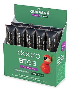 BT GEL DOBRO - BETERRABA GUARANÁ COM CAFEINA 10x30g