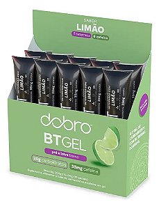 BT GEL DOBRO - BETERRABA LIMÃO COM CAFEINA 10x30g