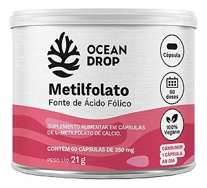 METILFOLATO - OCEAN DROP - 60 CAPSULAS