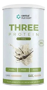 THREE PROTEIN VEG ABACAXI COM COCO LATA 540G - CENTRAL NUTRITION
