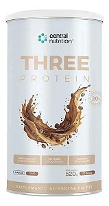 THREE PROTEIN CAFE LATA 520G - CENTRAL NUTRITION