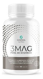 3MAG - POOL DE MAGNESIO - 90 CAPS - CENTRAL NUTRITION