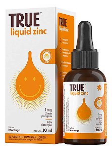 LIQUID ZINC FOR KIDS - TRUE SOURCE - MORANGO 30ML
