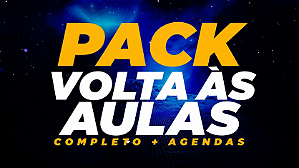 Pack Volta Às Aulas Completo + Agendas