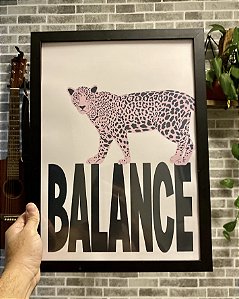 Quadro Leopardo Balance