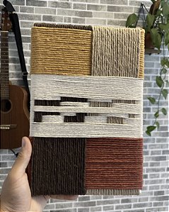 Quadro Brasa Macramê Peça Única