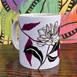 Caneca "Euforia" - Porcelana arte autoral