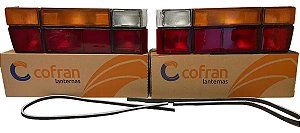 Par Lanterna Gol 87 / 95 Tricolor Cofran Padrão Arteb Ambos Lados Tricolor