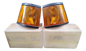 Par Pisca Seta Fiat 147 Spazio Original Arteb Logo Fiat Âmbar
