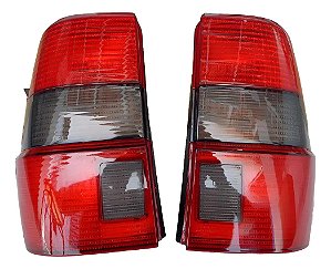 Par Lanterna Traseira Vw Santana Quantum Original Cibié Fume Ambos Lados Fumê