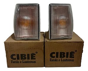 Par Lanterna Pisca Seta Santana 85 A 90 Cl Gl Original Cibiê Cristal