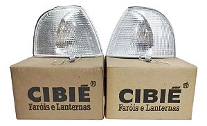 Par Pisca Seta Vw Santana 98 / 06 Cristal Cibié Original