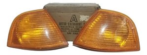 Par Pisca Seta Monza Tubarão 91 / 96 Arteb Âmbar Logo Gm