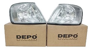 Par Pisca Seta Dianteira Audi A3 1996 1997 1998 99 2000 Depo