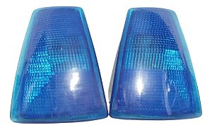 Par Pisca Seta Kadett Colors Line Azul Raríssimo De Época