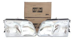 Par Farol Gm S10 Blazer 95 / 00 Original Cibié Ambos Lados