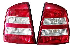 Par Lanterna Traseira Gm Astra Sedan 03 / 11 Original Arteb Esquerdo Bicolor Original