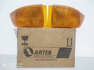 Par Lanterna Dianteira Escort Xr3 93/96 Mk5 Arteb Logo Al