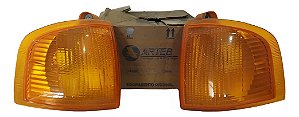 Par Pisca Seta Ford Escort 87/92 Mk4 Arteb Âmbar Original