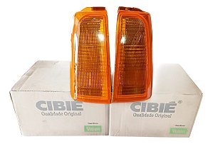 Par Pisca Seta Gm Monza 82 / 87 Âmbar Original Cibié Novo
