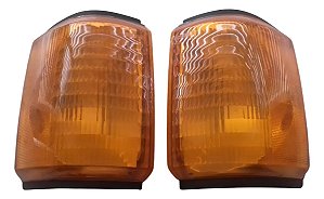 Par Pisca Ambar Original Cibie Ford F1000 93 94 95 96 Âmbar