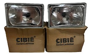 Par Farol Gm Opala 80 / 87 Cibié Original Assimétrico Novo Ambos Lados