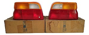 Par Lanterna Traseira Ford Escort 93 / 96 Original Carto Ambos Lados Tricolor
