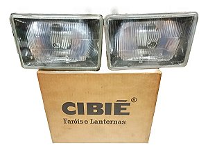 Par Farol Fiat 147 Europa 80 / 83 Panorama Original Cibié  Esquerdo